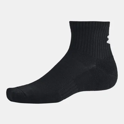 UNDER ARMOUR Training Cotton Quarter-Crew Socks (3 Pairs)